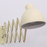 Metal Scissor Wall Lamp 1950s, Dutch