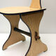Ensemble de deux chaises italiennes en formica années 1960