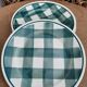 Vintage checkered plate