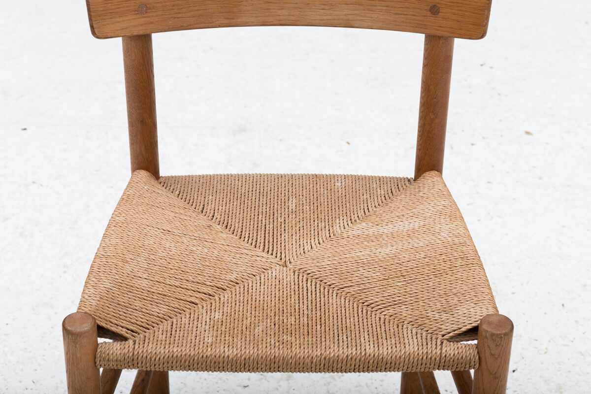 Dining chairs by Borge Mogensen