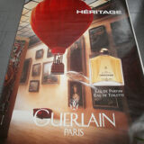 Affiche publicitaire parfum Guerlain "Héritage"