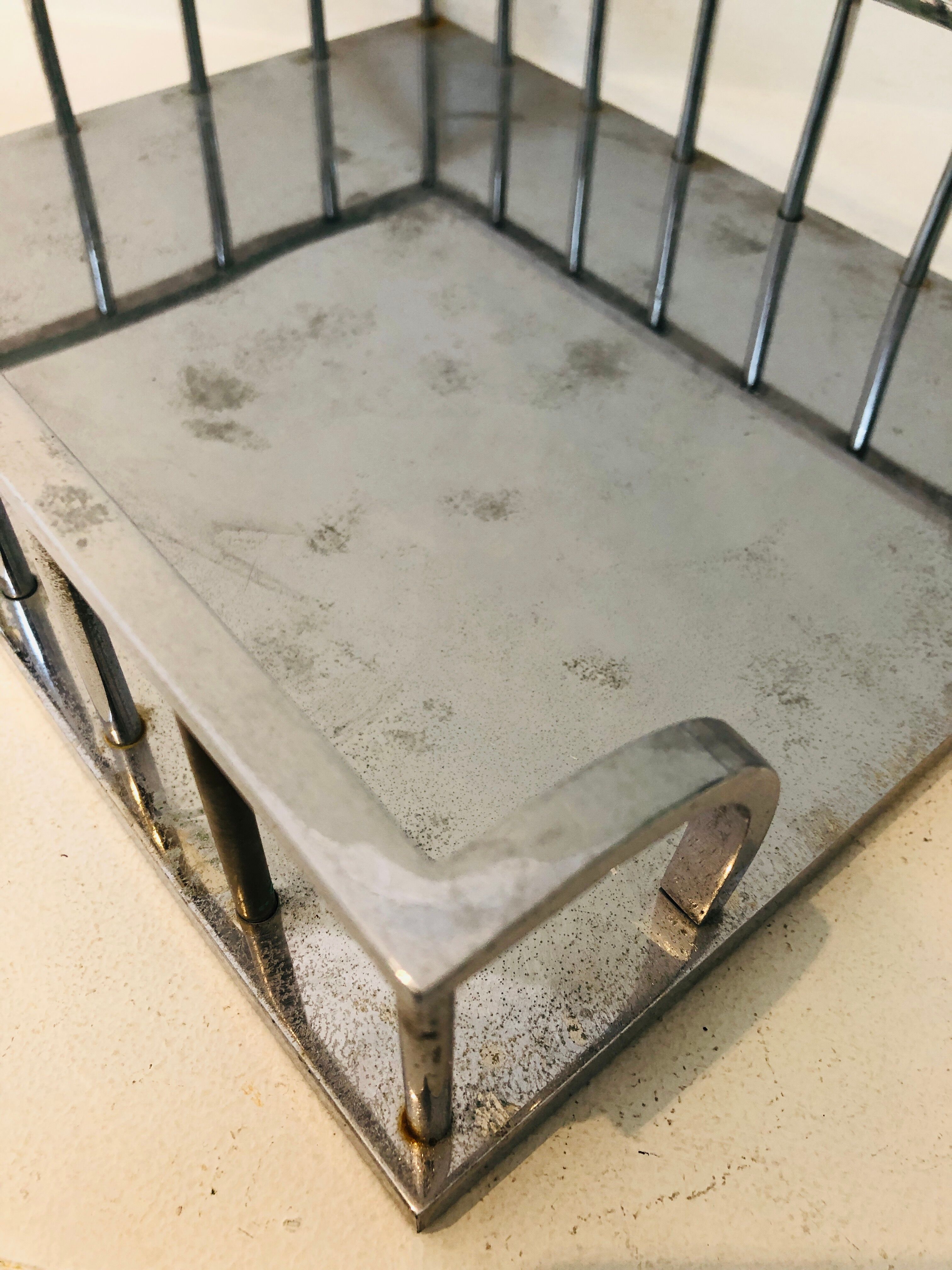 Porte documents chrome 1930