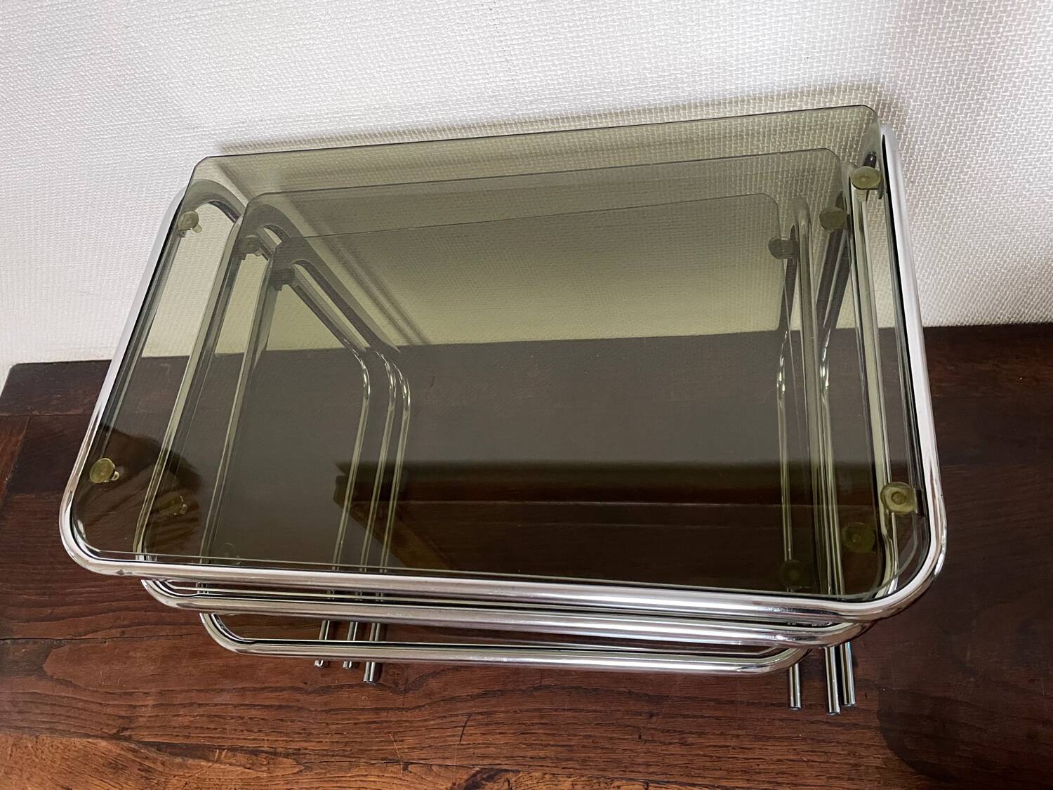 Nesting coffee tables 1970