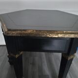 Black and gold coffee table