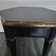 Black and gold coffee table