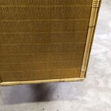 Enfilade en rotin design vintage