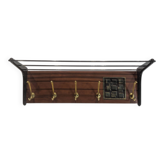 Porte-manteau mid-century Boomerang