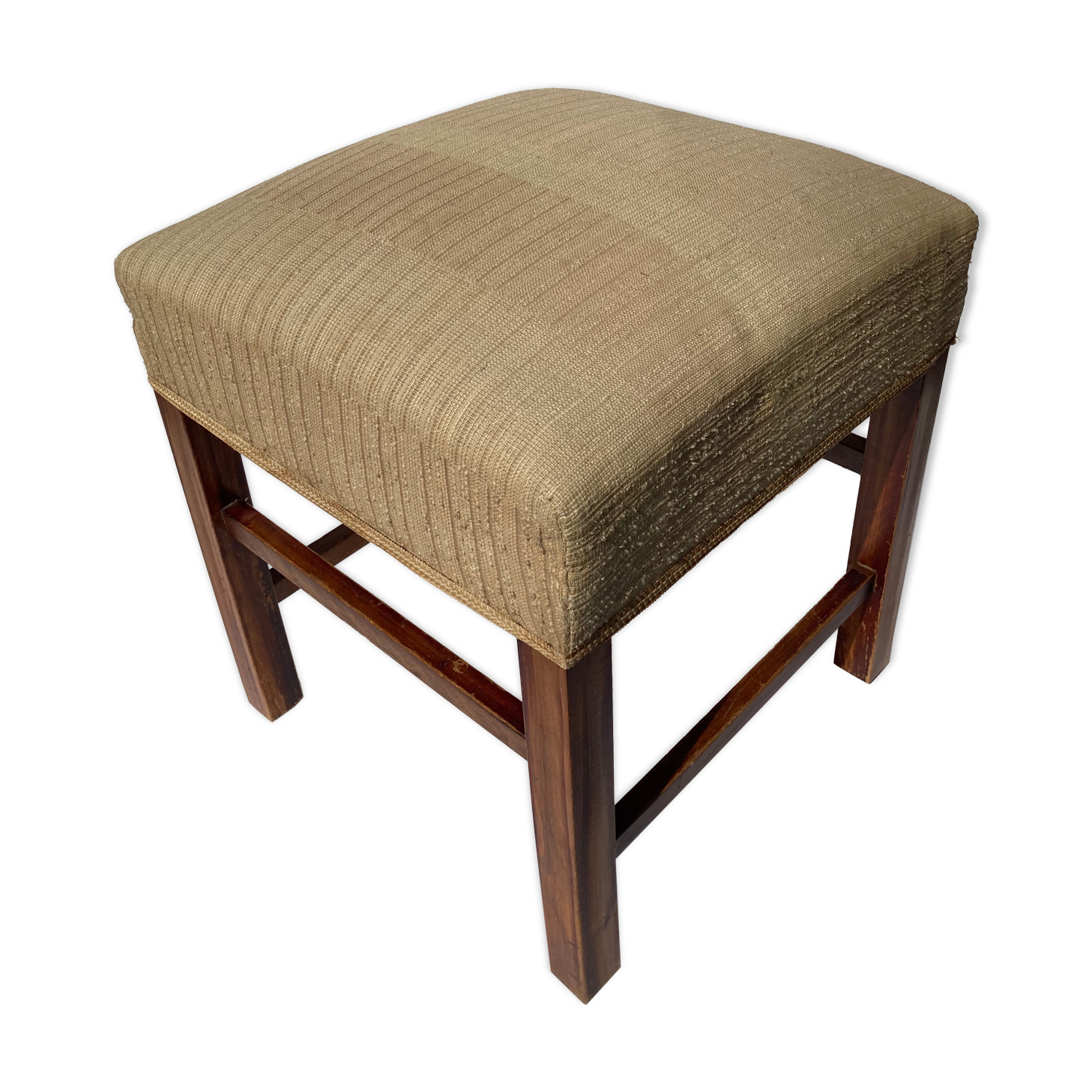 Classic Danish mahogany stool