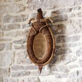 Mirror necklace rope 50s 46x25cm