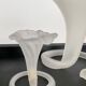 Trio of vintage soliflores vases in glass paste 70s