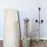 Jaan mobach, utrecht netherlands, large ceramic floor lamp 1960s