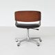 Eugen Schmidt set of six dining or conference chairs in teak Germany 1965