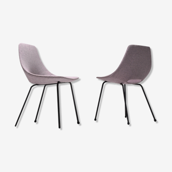 Pair of Amsterdam chairs by Pierre Guariche for Steiner