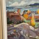 Swedish Oil On Panel "Autumn landscape" by J. Woxberg