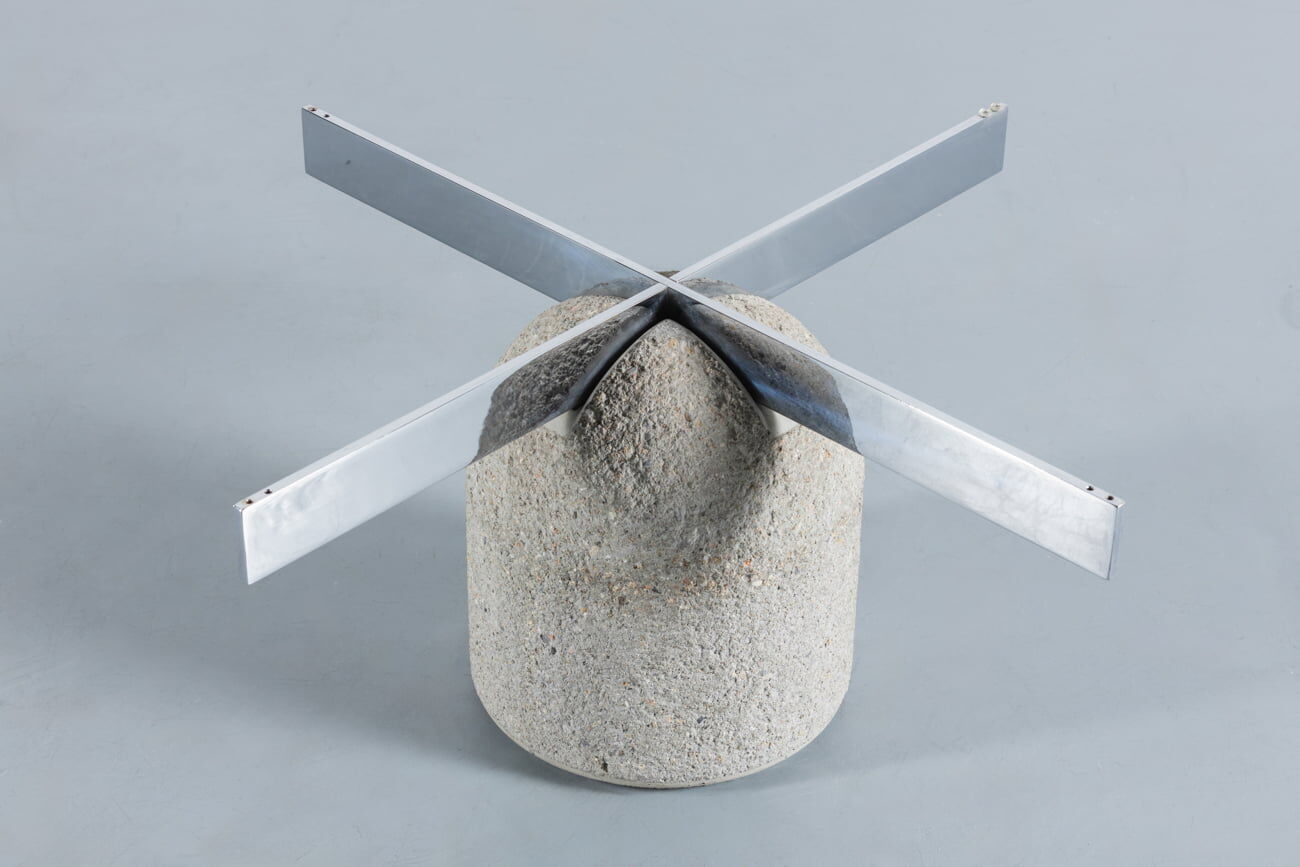 Vintage Paracarro coffee table by Giovanni Offredi for Saporiti, Italy, 1970s