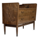 1970s, Danish chest of drawers, beech wood.