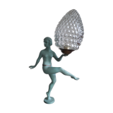 Art-deco dancer lamp