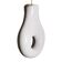 Black and white space age pendant lamp