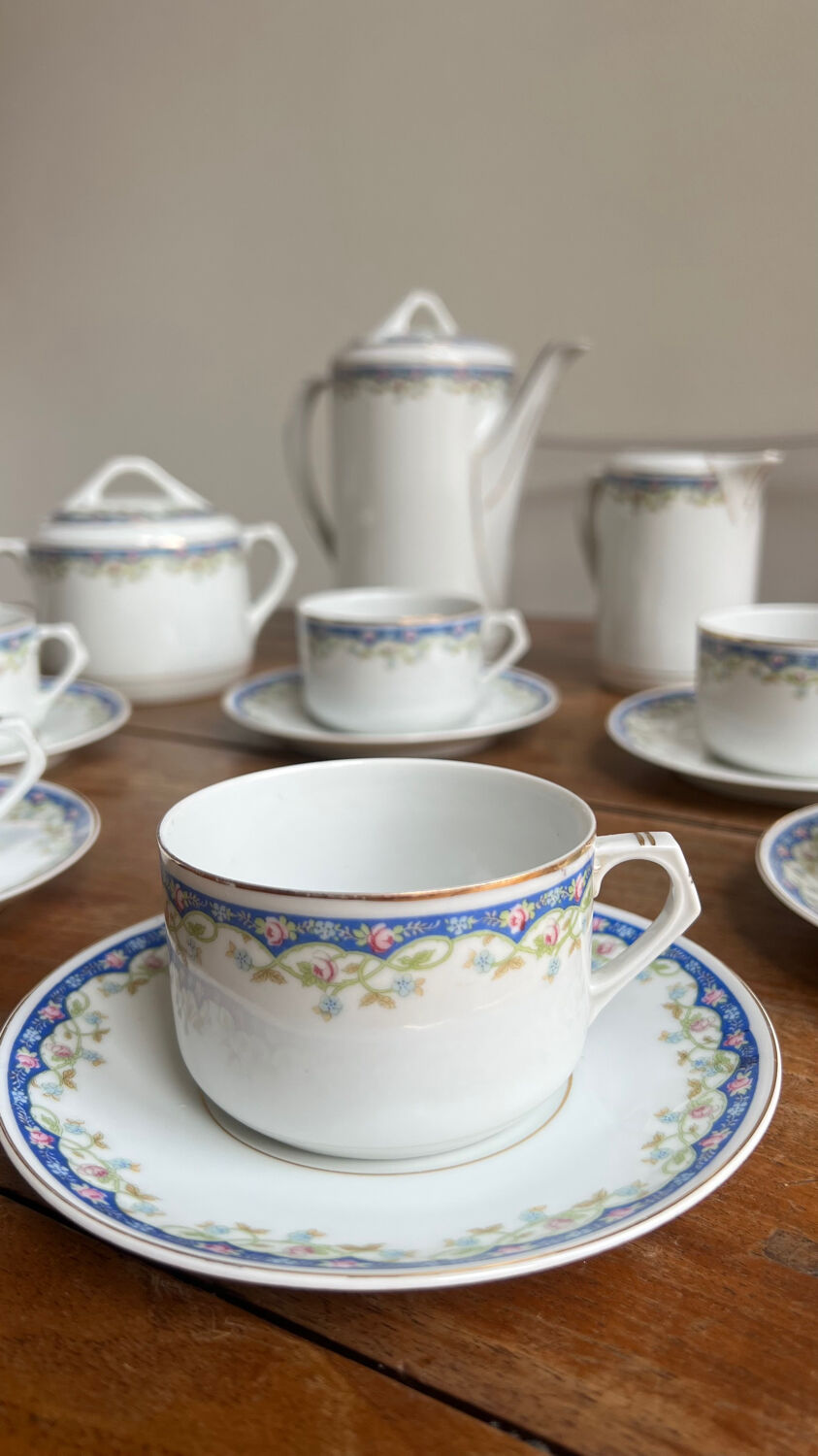 Ancient coffee service – Czechoslovakia, EPIAG Aich, 1920s