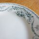 1 iron clay dessert plate Chenonceaux model 221218