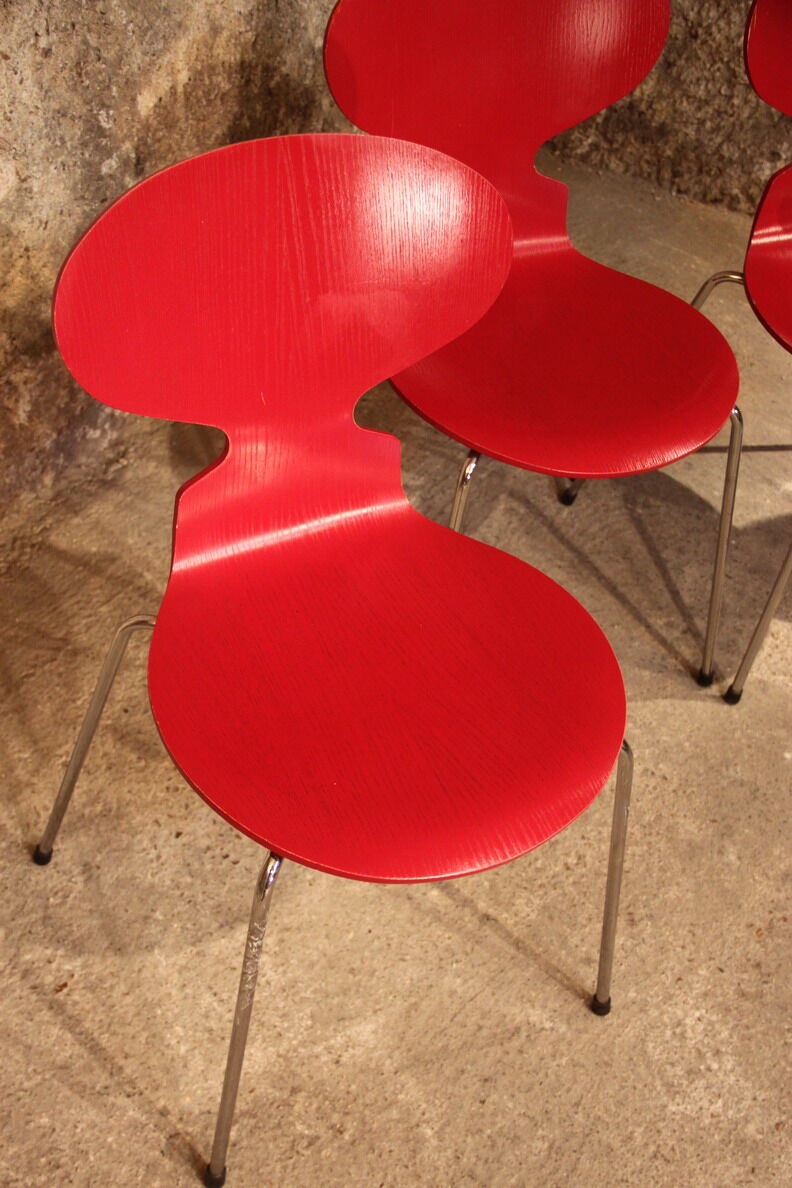 Arne Jacobsen Ant Chairs by Fritz Hansen