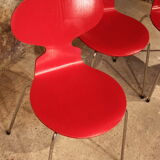 4 chaises Fourmi Arne Jacobsen par Fritz Hansen