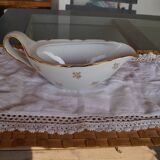 Saucière porcelaine de luxe de la Compagnie Nationale