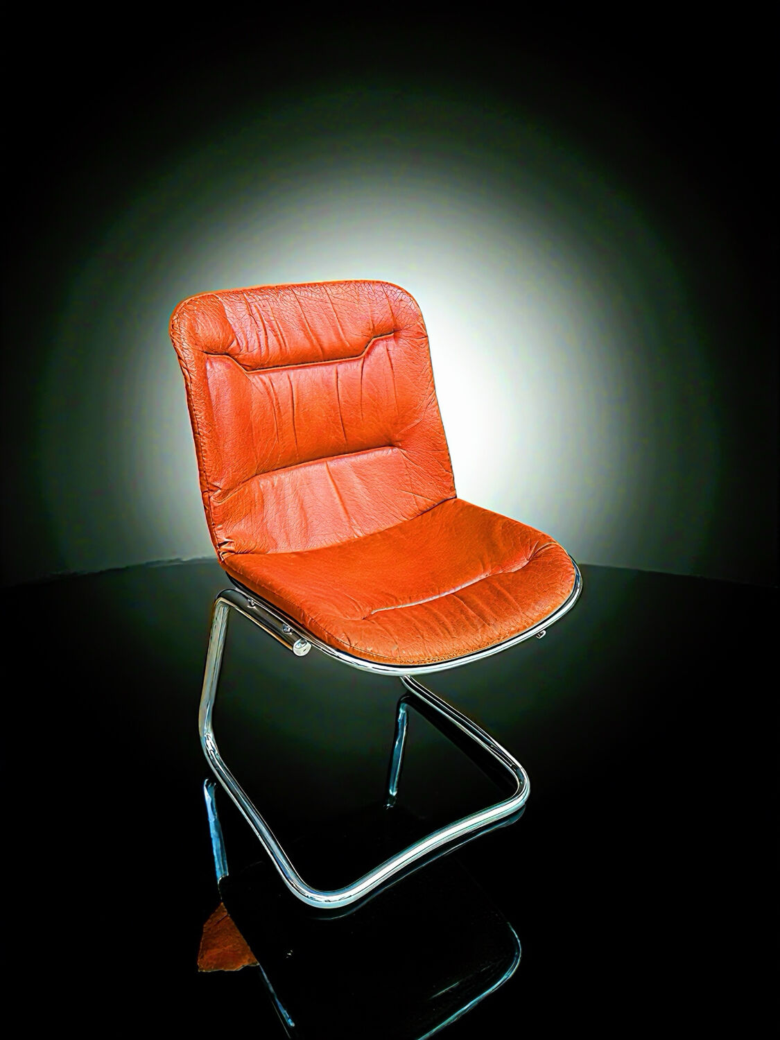 Chrome chair Gastone Rinaldi