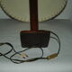 Lampe gainée de cuir