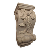 Hand-carved moldings in fine wood