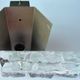 Lot of 3 J. T. Kalmar Sconces Light Wall Mounted Brutalist Mid Century  - 2 pieces are 25cm X 12 cm