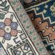 Vintage Turkish hallway rug 80x386 cm