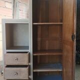 Asymmetrical Art Deco period wardrobe
