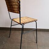 Rattan chair, Germany, 70s