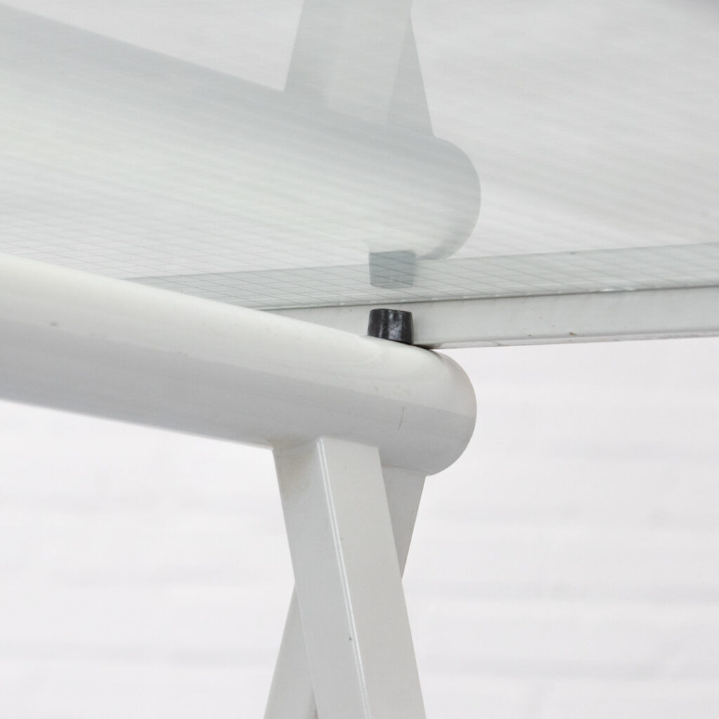 Trestle Desk by Rodney Kinsman for Bieffeplast Italy