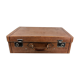 Suitcase leather
