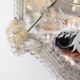 Italian Venetian Murano Floral Wall Mirror