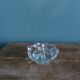 Star or flower candle holder in glass or crystal