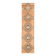 Vintage Turkish Hand-Knotted Wool Cotton Orange Runner Rug 95x408