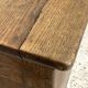 19th century solid oak chest