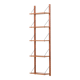 Mid century modern teak  upcycled shelving unit