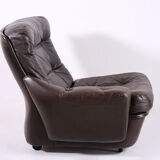 Modular leather sofa by Michel Cadestin for Airborne Publisher