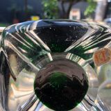 Paire de pied de lampe en verre Paul Kedelv pour Flygsfors 1950