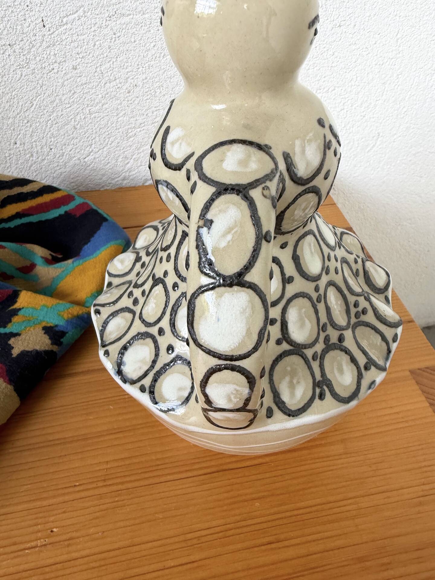 Anthropomorphic vase Folk Art woman