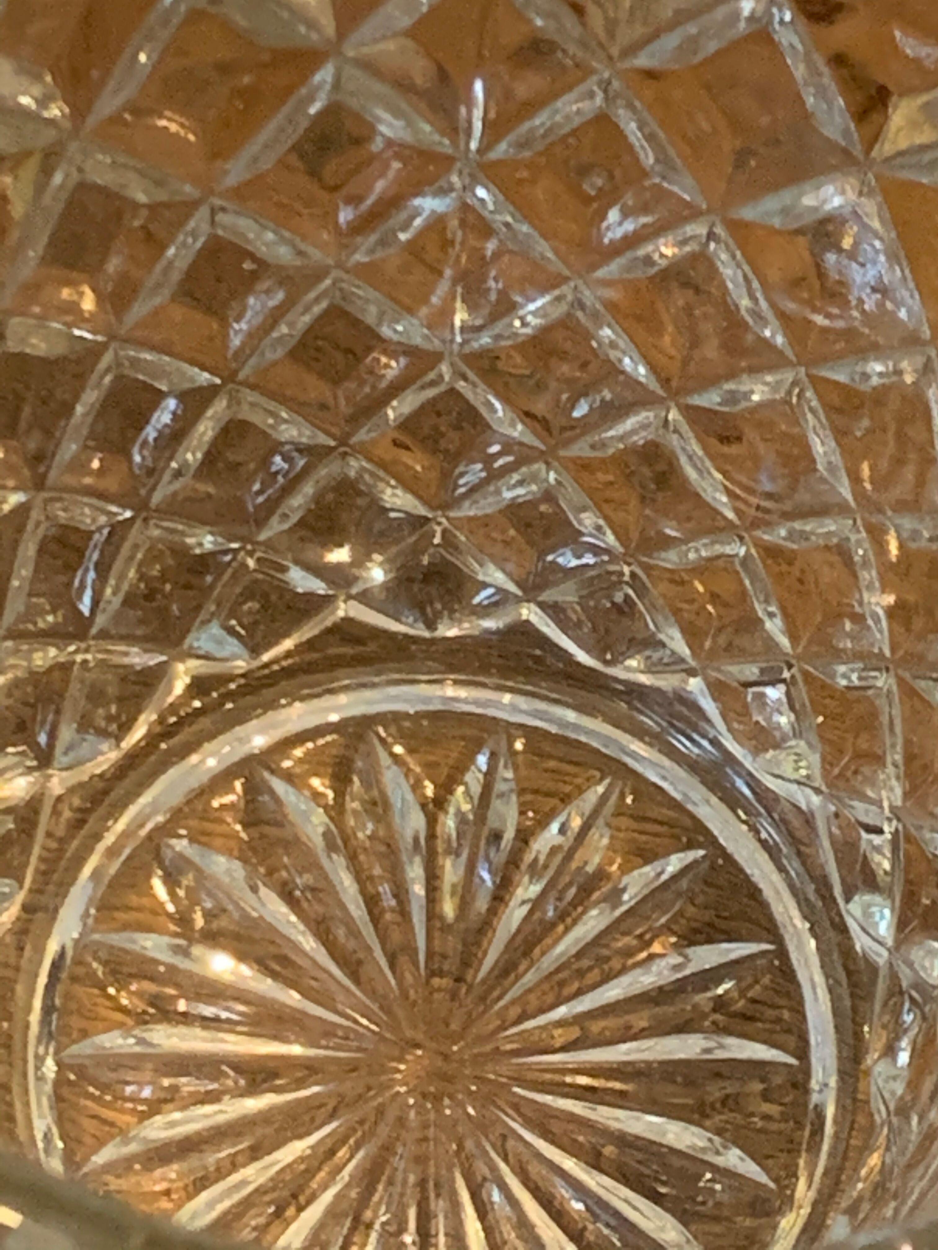 Ice bucket and its vintage 1950 gold metal spoon