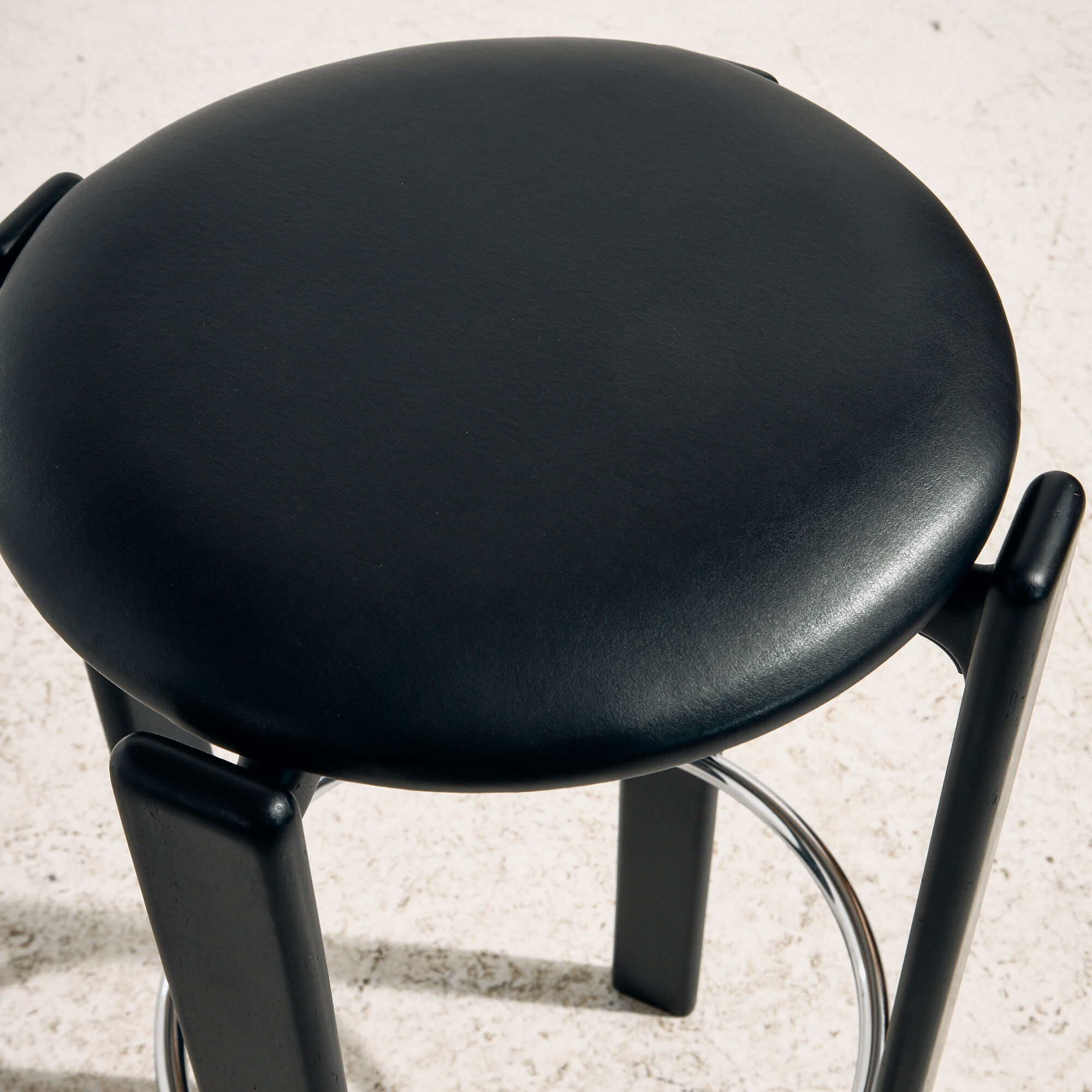 Tabouret de bar restauré par Bruno Rey pour Kusch & Co.