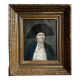 Portrait of a man with a cocked hat
