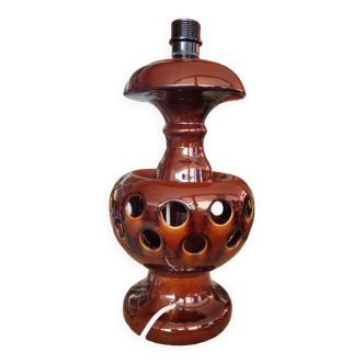 Vintage double-lit lamp base