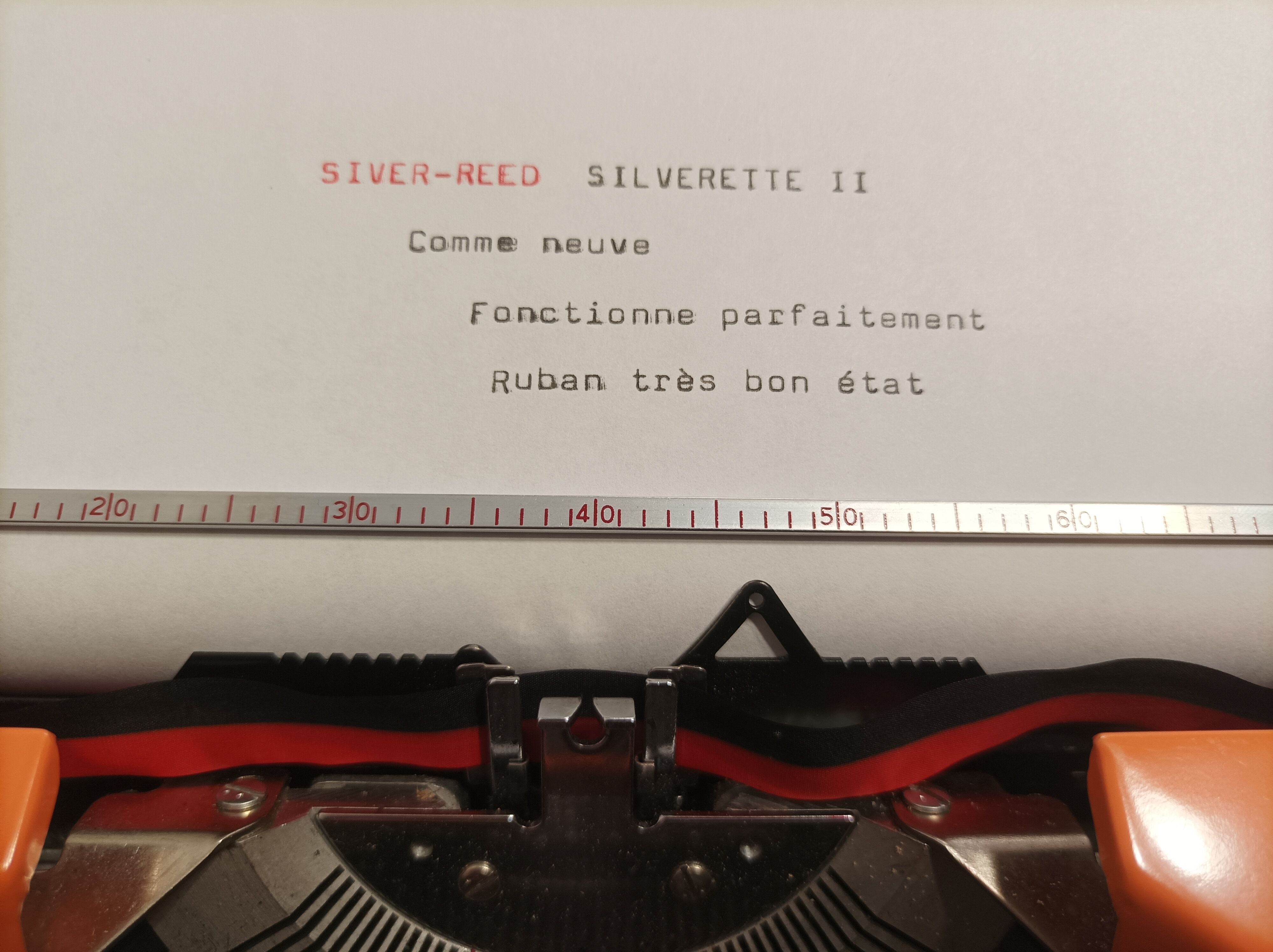 Silver Reed typewriter Silverette II