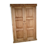 Porte ancienne en teck